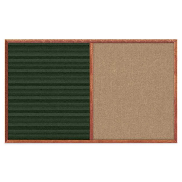 Slim Style Indoor Enclosed Corkboard, 18